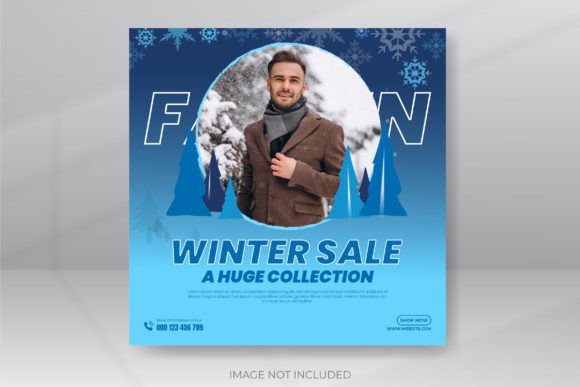 Download Winter Template Design for Big Sale - Winter template Collection