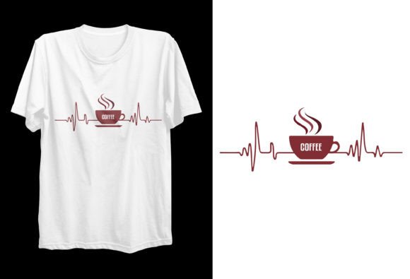 Download Coffee Typography POD T-shirt Design - Premium Resources