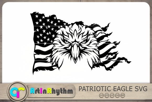 Download Eagle with USA Flag Svg, Patriotic Svg - Flag Collection