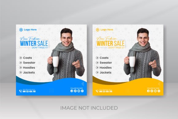 Download Winter Template Design for Big Sale - Winter template Collection
