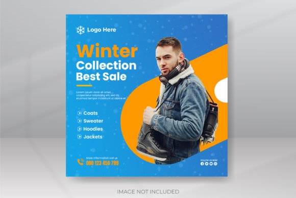 Download Winter Template Design for Big Sale - Winter template Collection